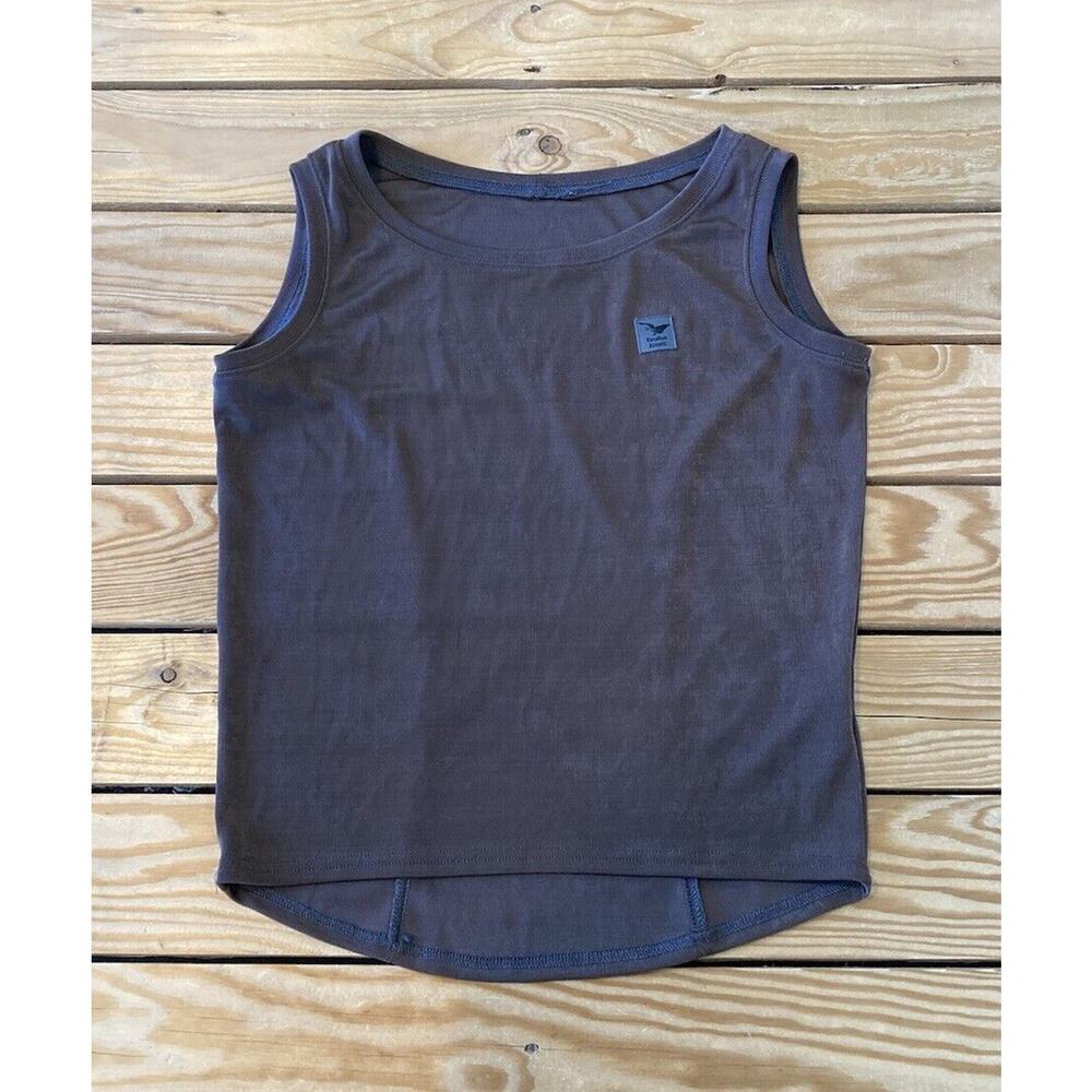 Vintage Koulius Zaard Sleeveless Top Size Small Women’s Brown